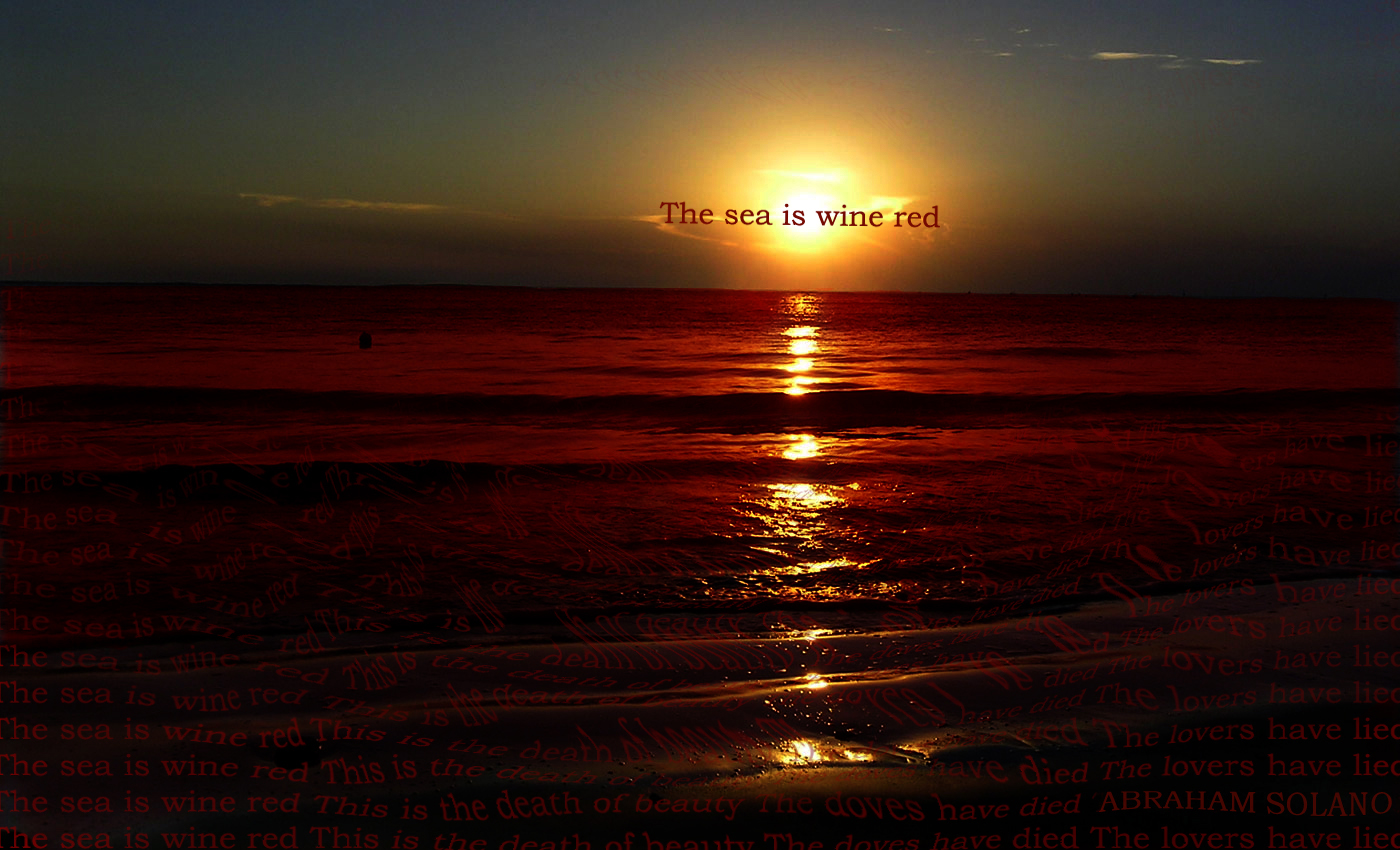 Wallpaper Its Made To Fit The A Song Thats Says Sea Is Wine Red