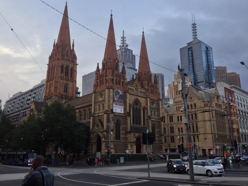 Melbourne   St Pauls Cathedral by AuFigirl on