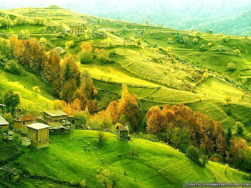 Italy Countryside Wallpaper
