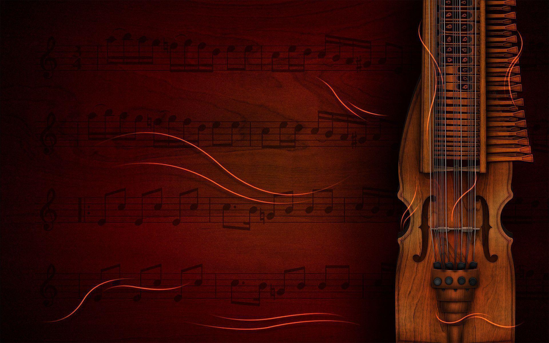 Musical Instrument Background