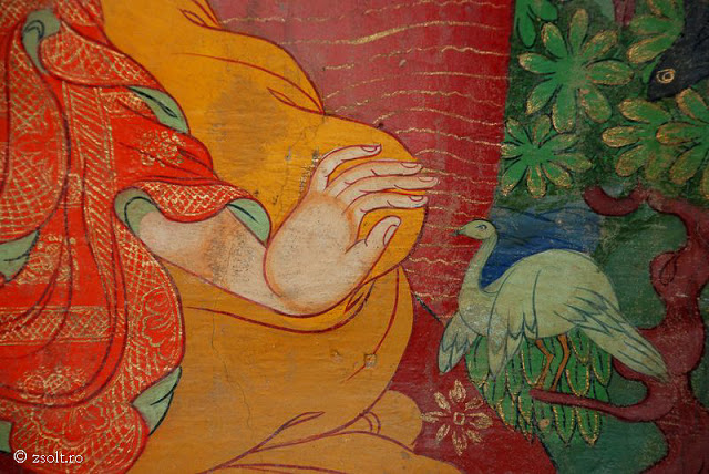 Old Tibetan Buddhist Wallpaintings Wallpaper