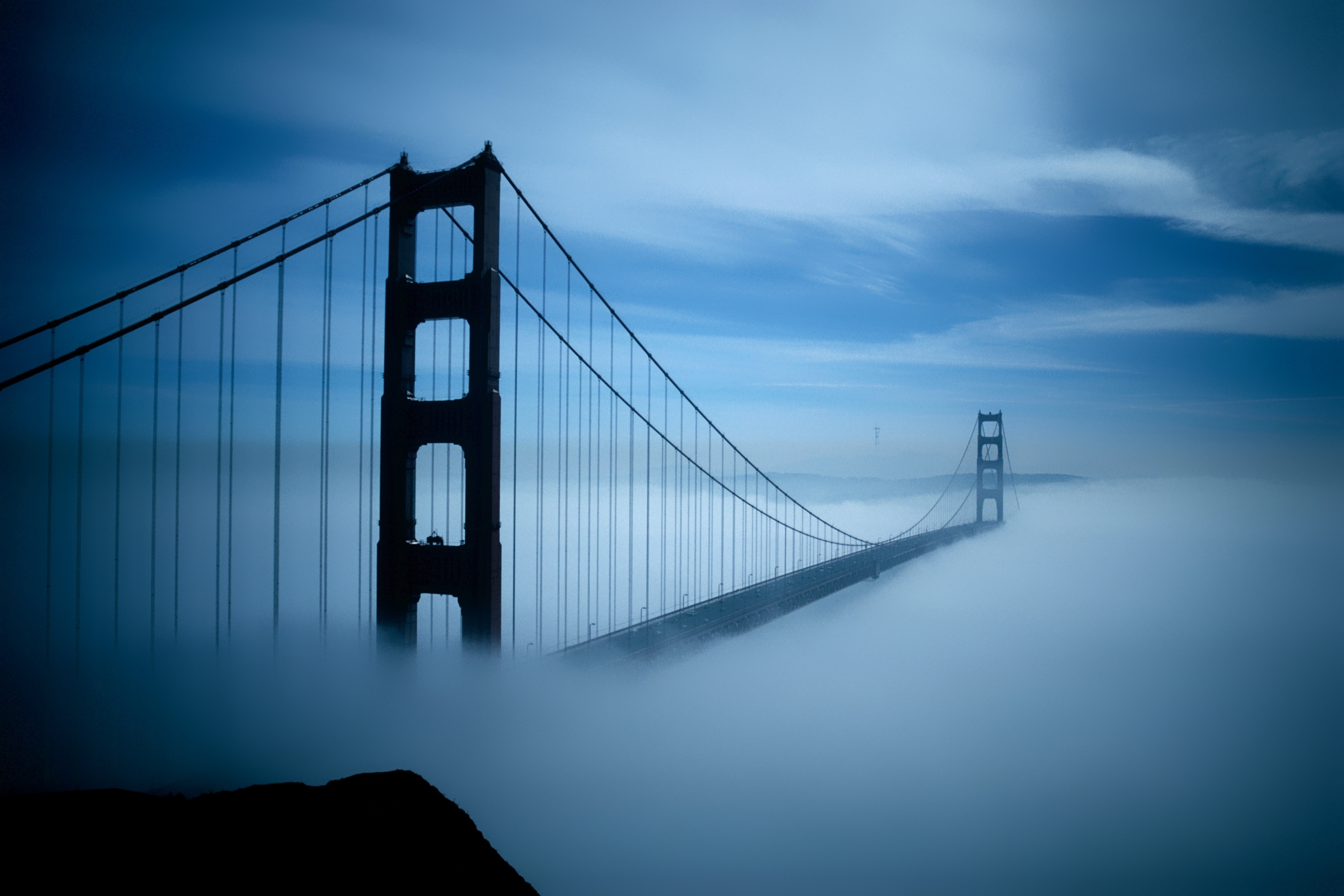 Wallpaper Golden Gate Bridge Golden Gate Bridge in San Francisco 3888x2592
