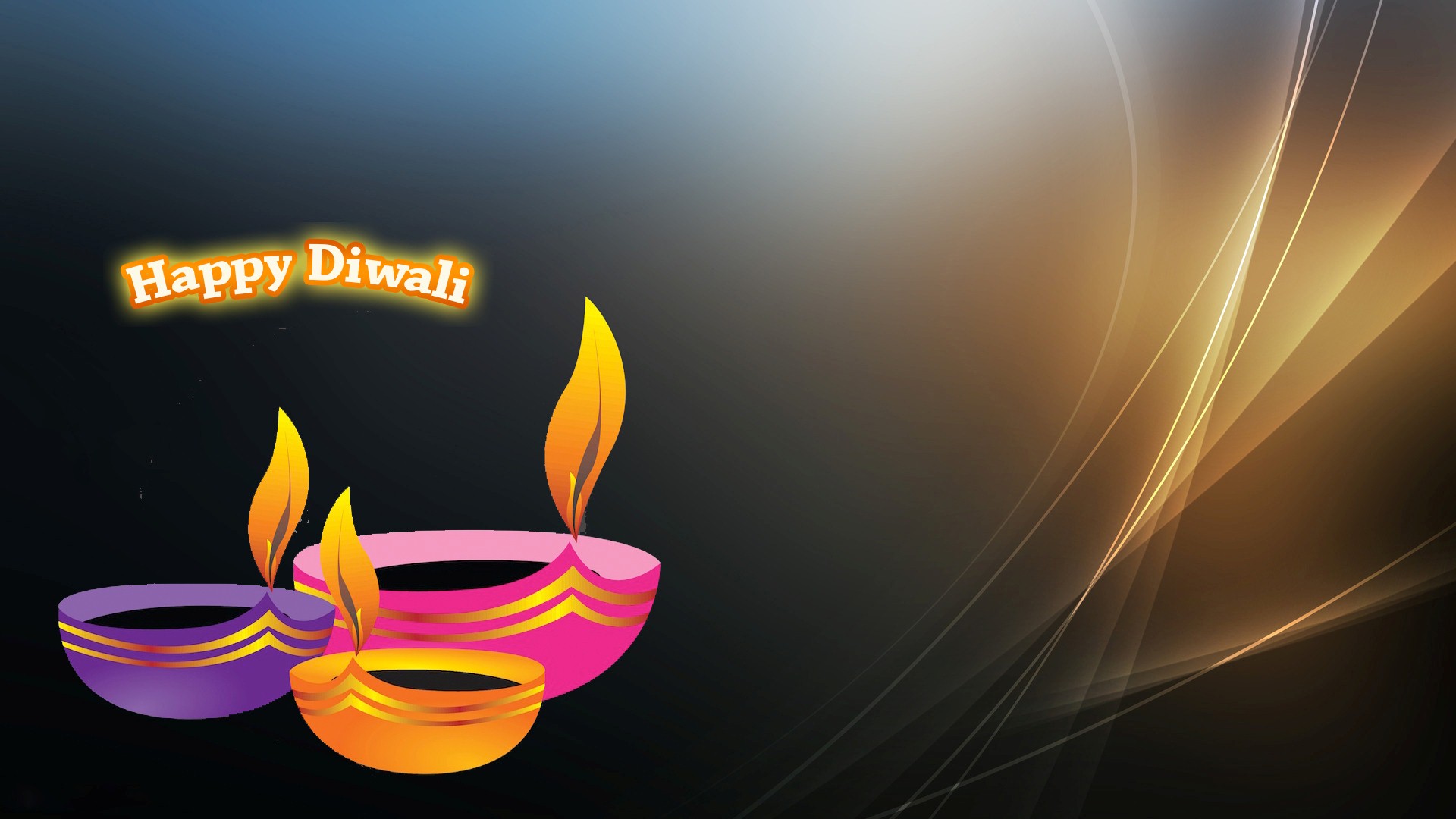 Festival Diwali Lamp Photo In Black Background Image HD