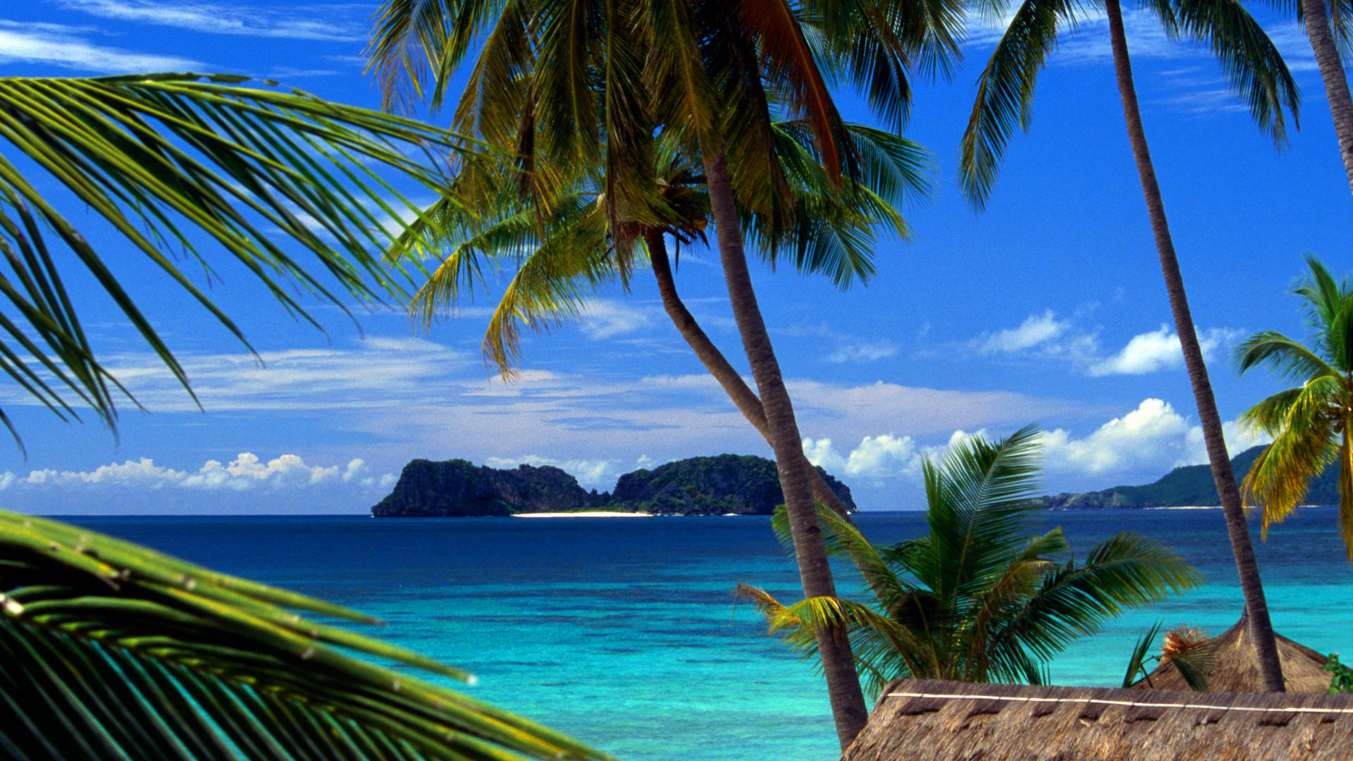 Caribbean Island Desktop Background