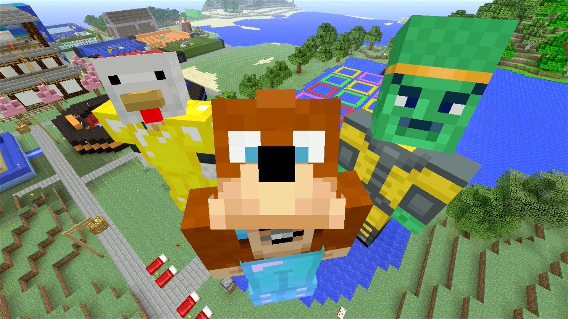 Stampy And Squid Wallpaper Image
