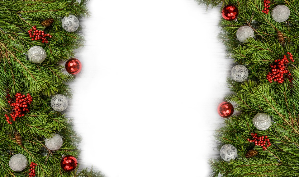 Photo Background Decoration Christmas Xmas Backdrop Pine