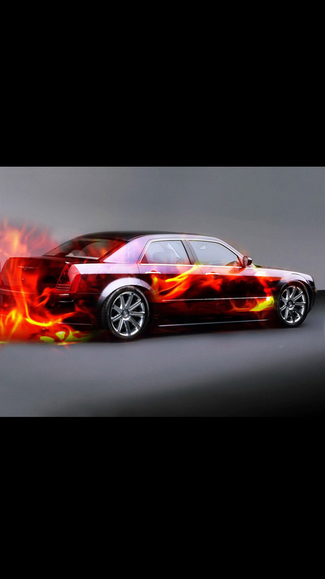 Muscle Car Flames HD Wallpaper iPhone 6 plus   wallpapersmobilenet