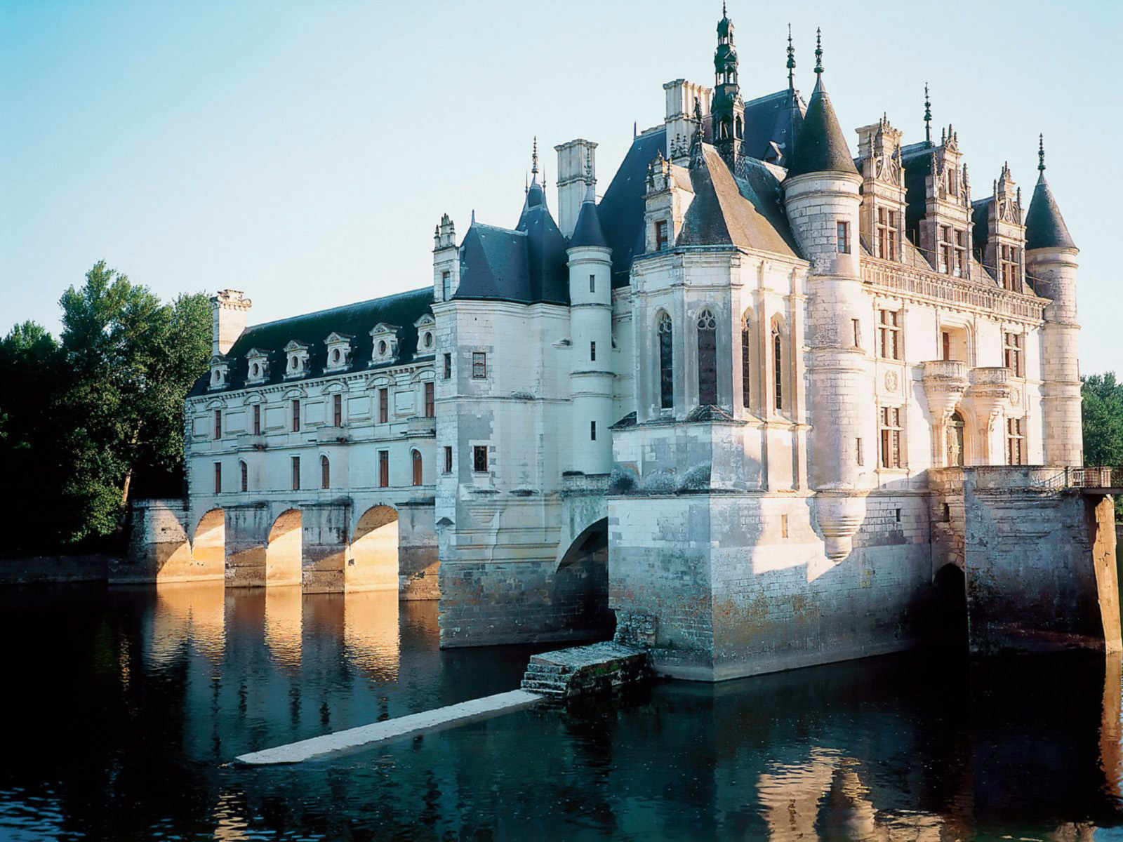 Chenonceaux Castle France Wallpaper HD
