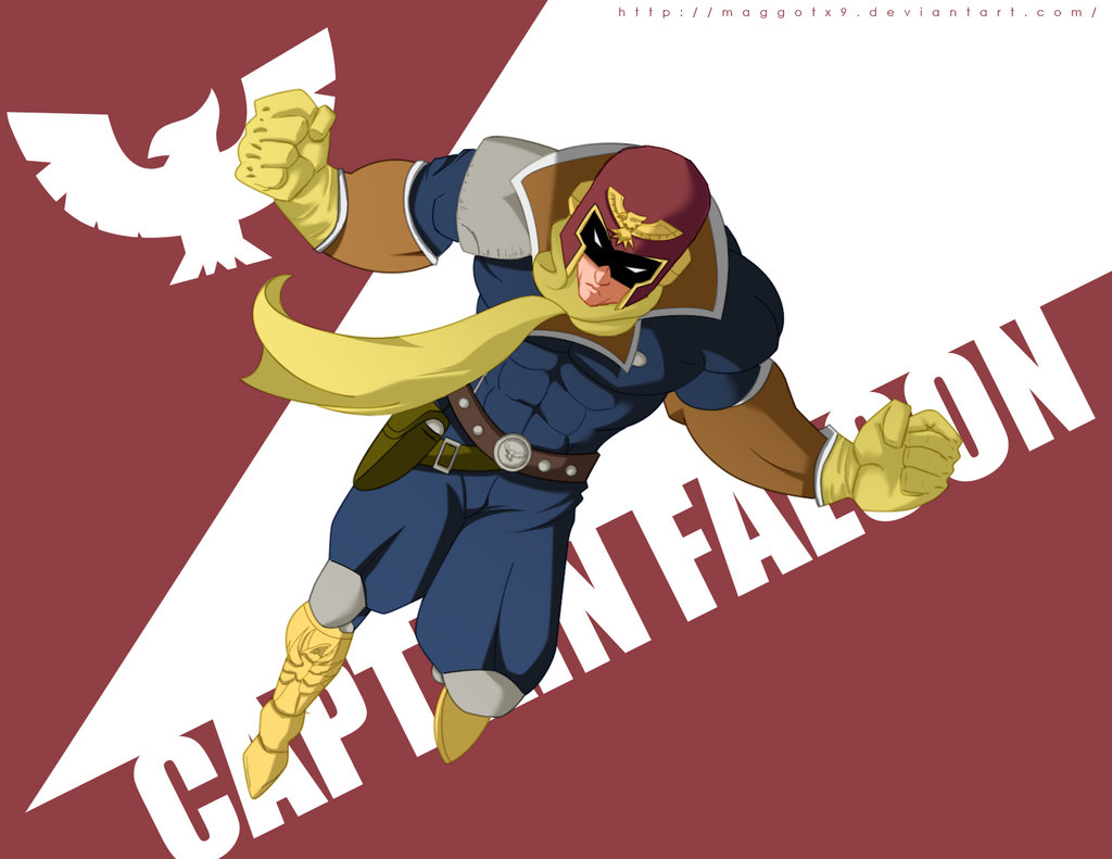 captain falcon falcon punch wallpaper