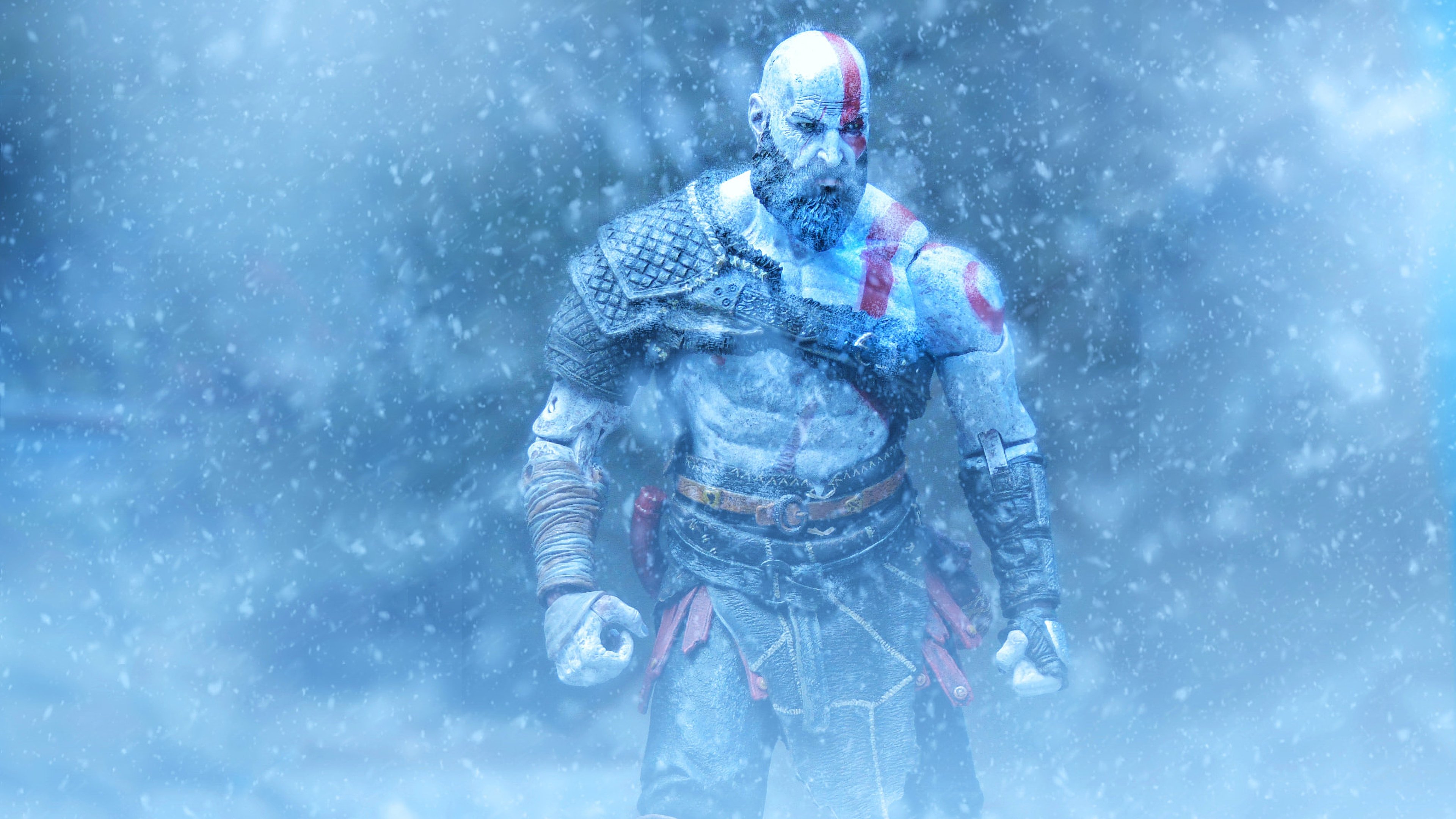 Kratos 4K 8K HD God of War Wallpaper 3 3840x2160