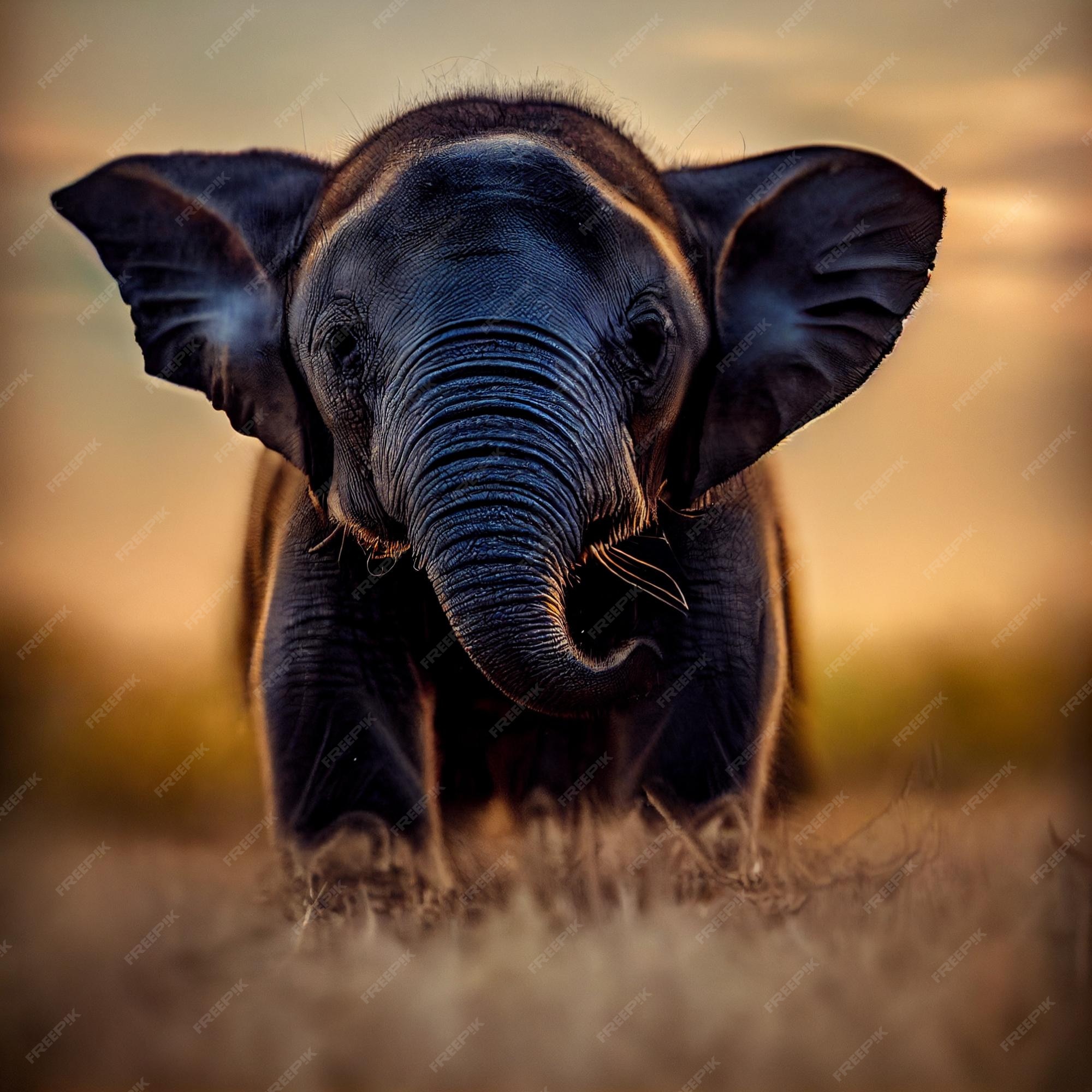 Cute Elephant Wallpaper HD
