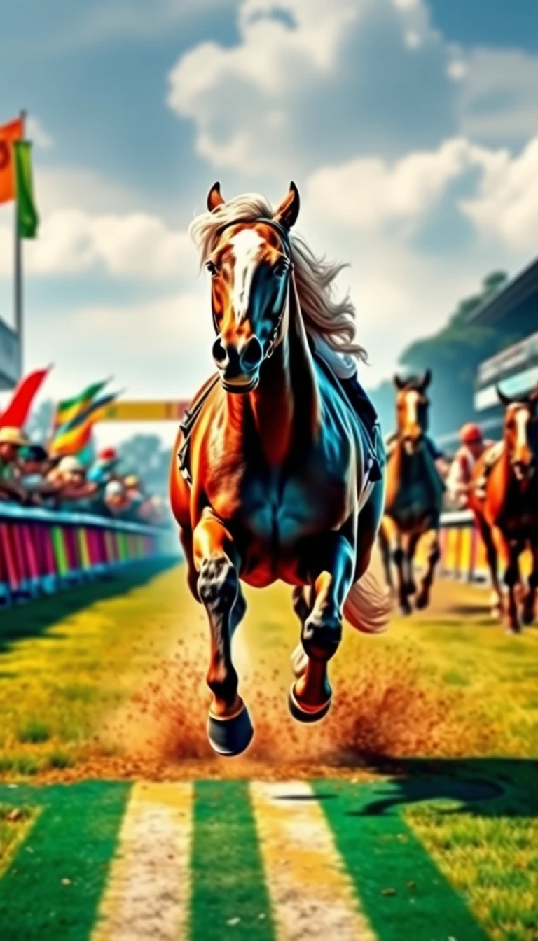 Race Horse Wallpaper