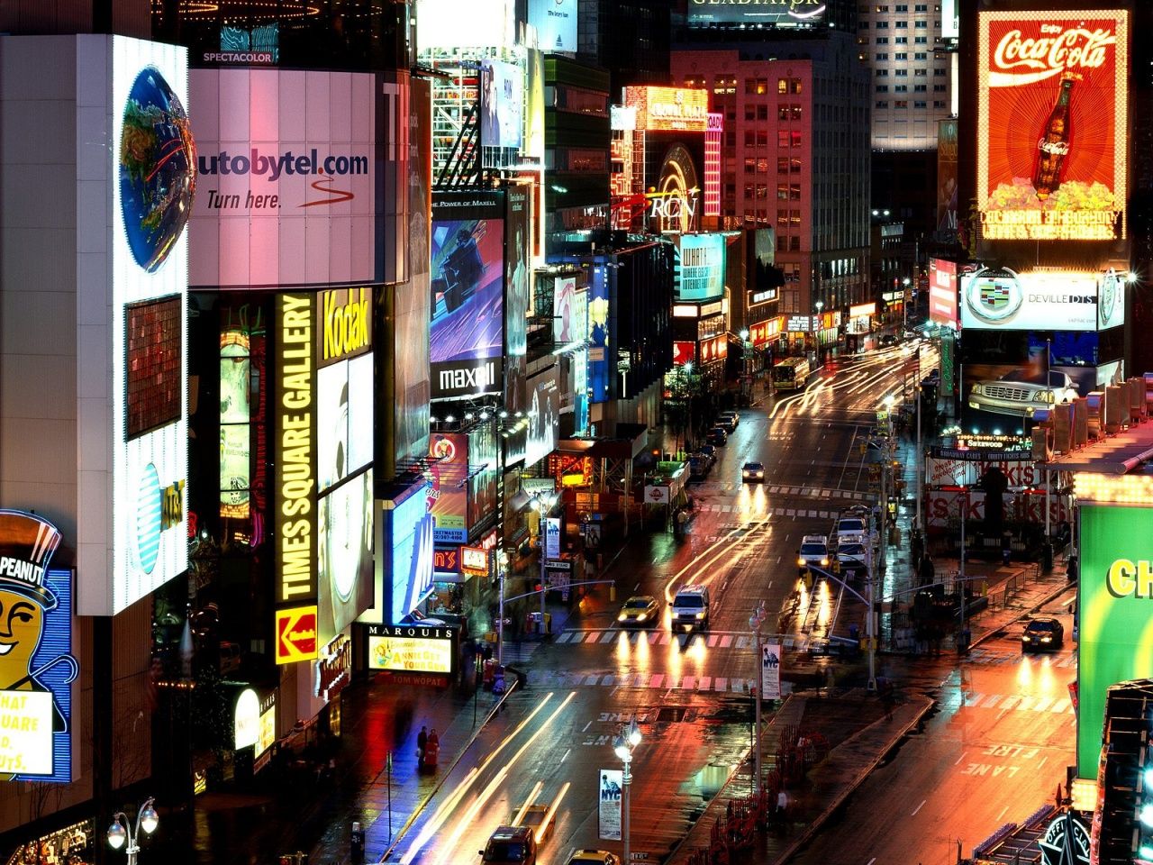 Times Square Ny City Dream Vaca Spots Beautiful Places