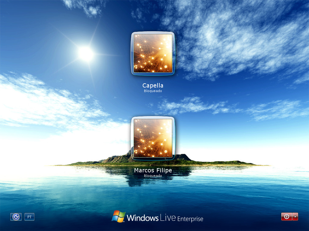Displaying Image For Windows Enterprise Wallpaper