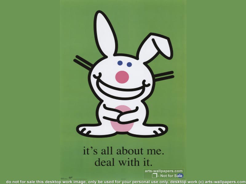 Happy Bunny Desktop Wallpaper HD On Picsfair