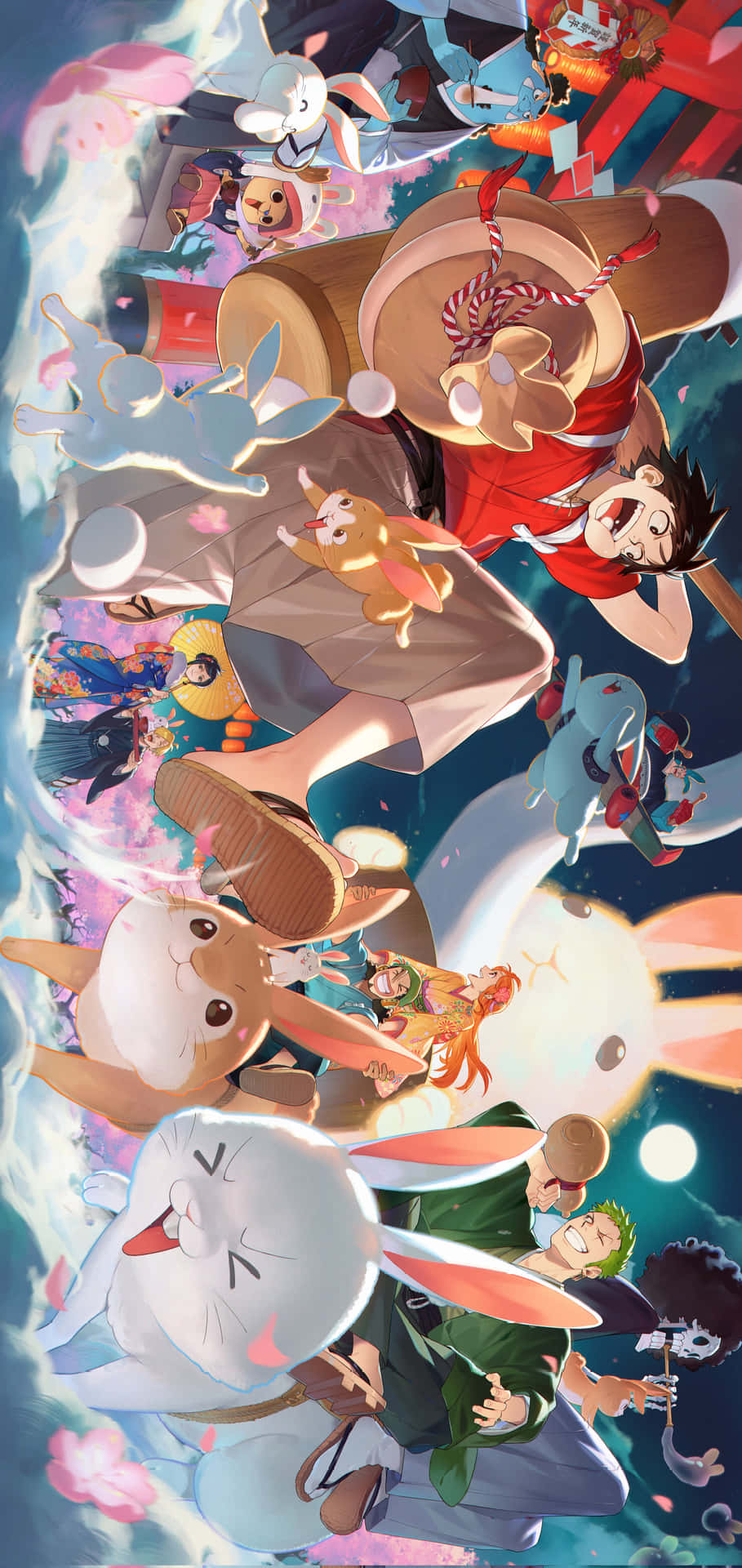 One Piece Christmas Wallpaper