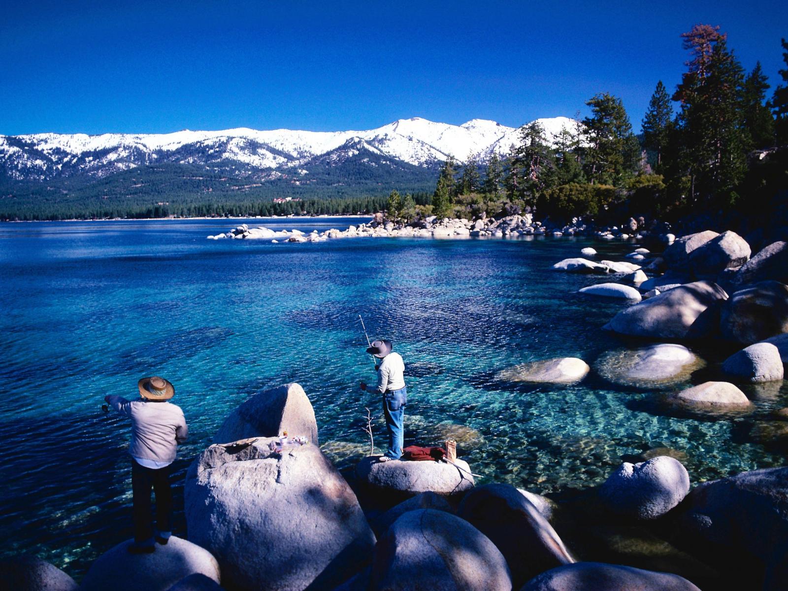 fishing at lake tahoe high resolution ultra or dual high definition