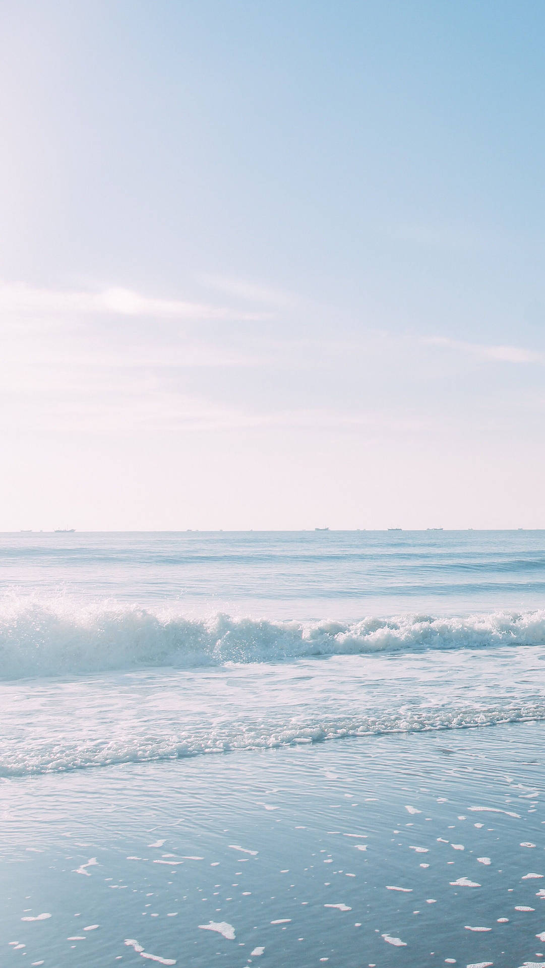 Cute Pastel Blue Aesthetic Wallpaper