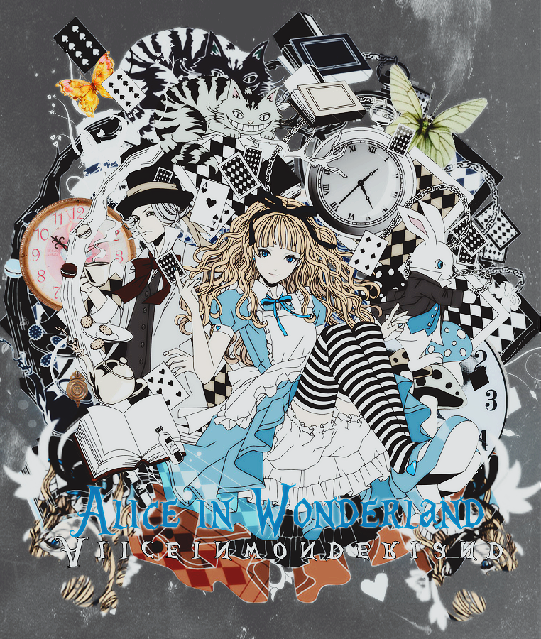 Alice In Wonderland Wallpaper By Floweditions