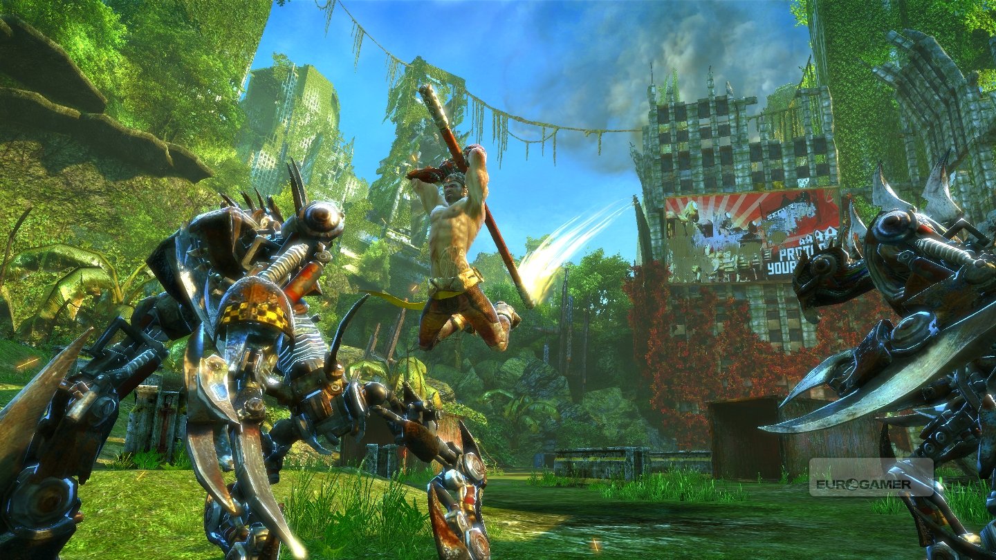 Enslaved Odyssey To The West Video Game Wallpaper