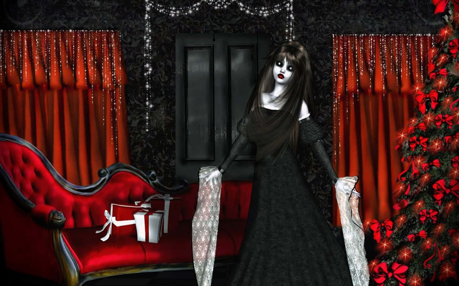 Dark Christmas Wallpaper