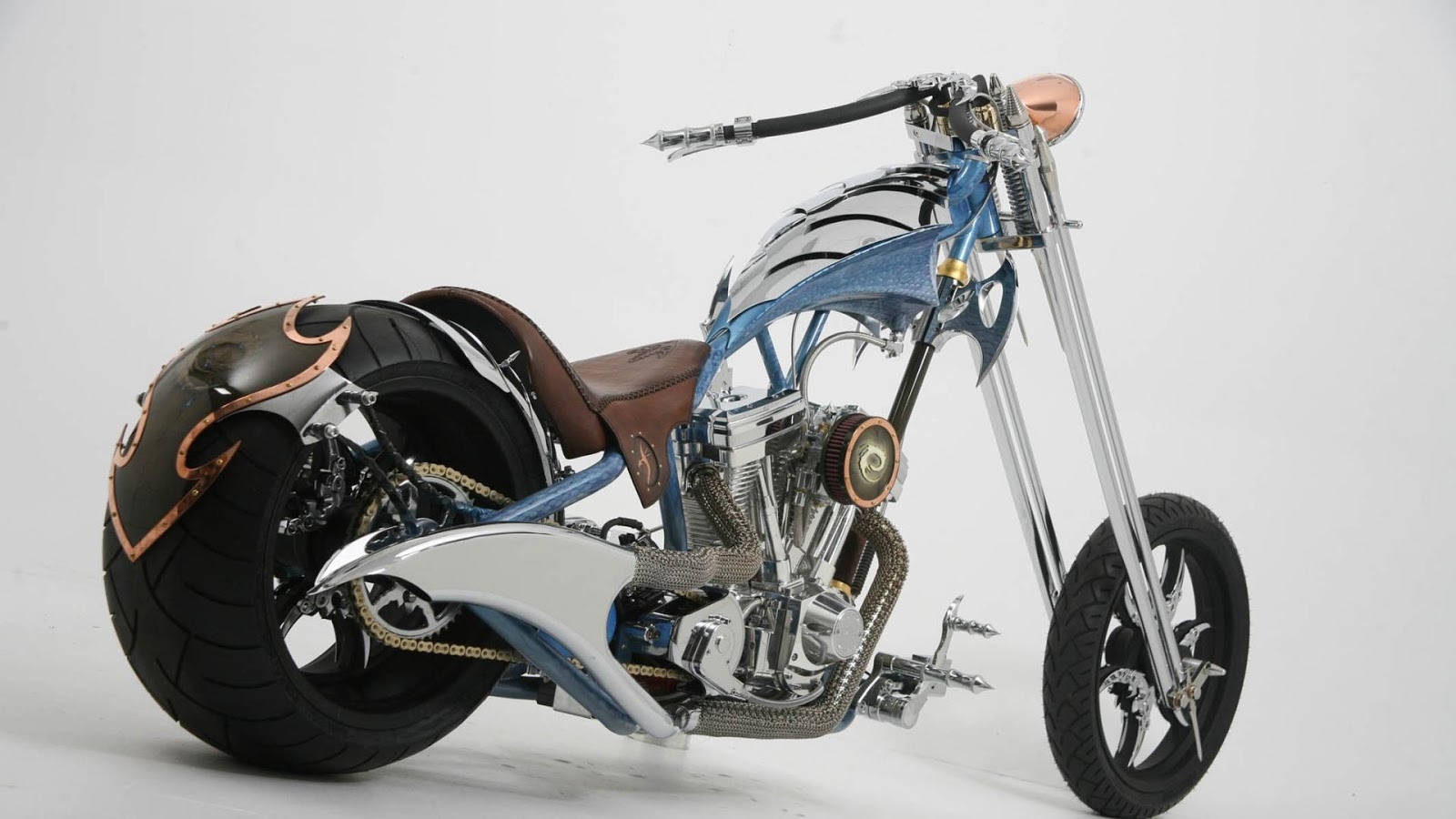 Wallpaper Chopper Bike