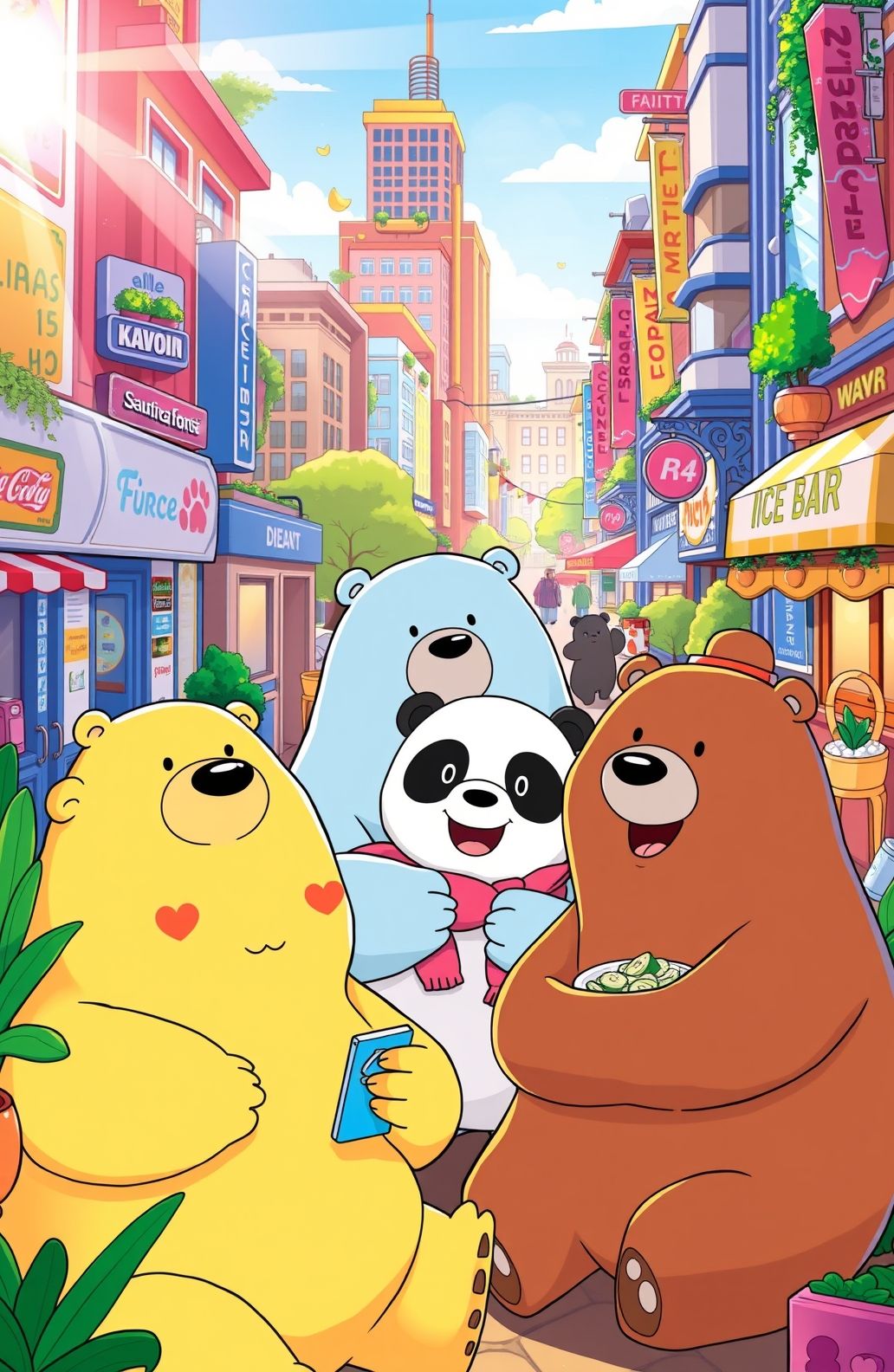 We Bare Bears Wallpaper