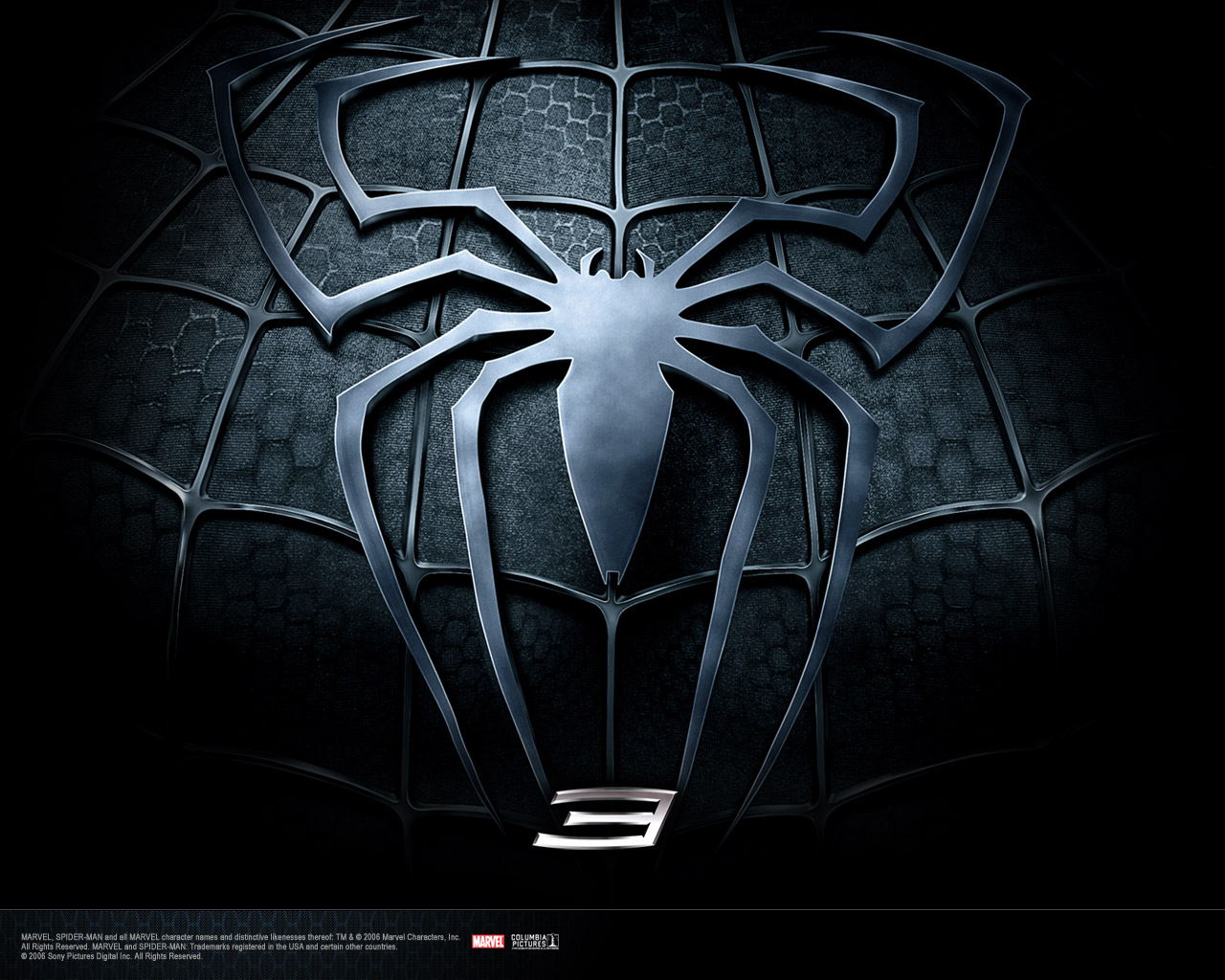 Windows Themes Black Spiderman Theme