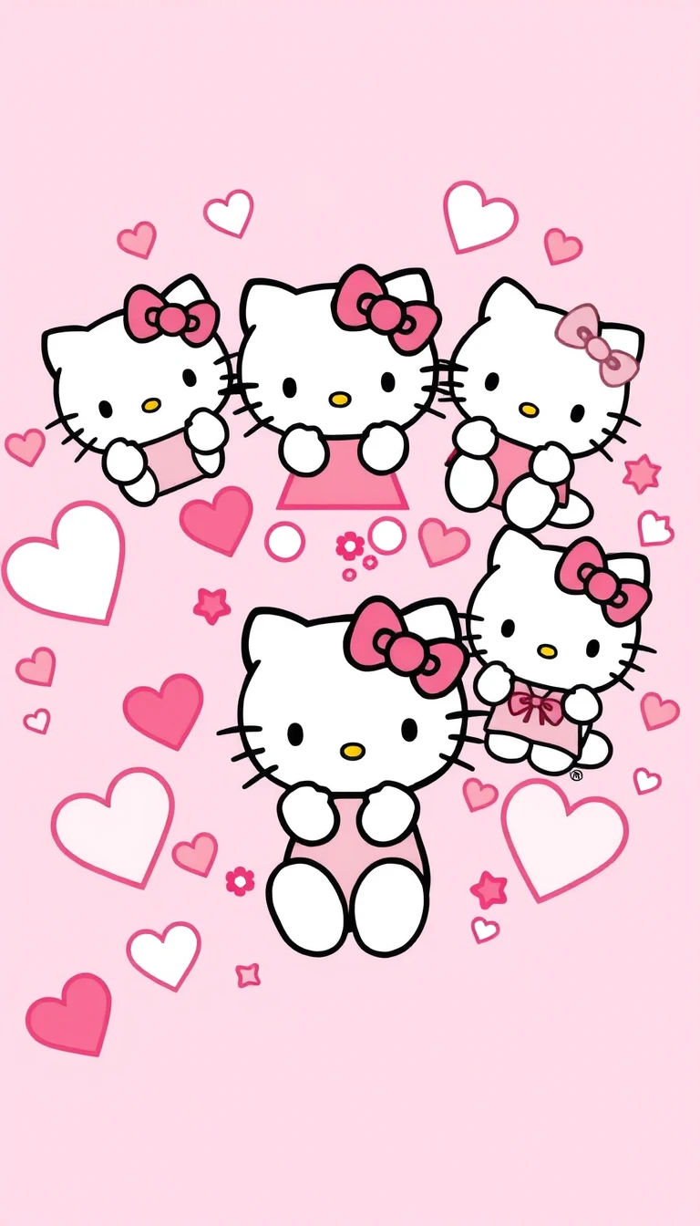 Hello Kitty Wallpaper Pink