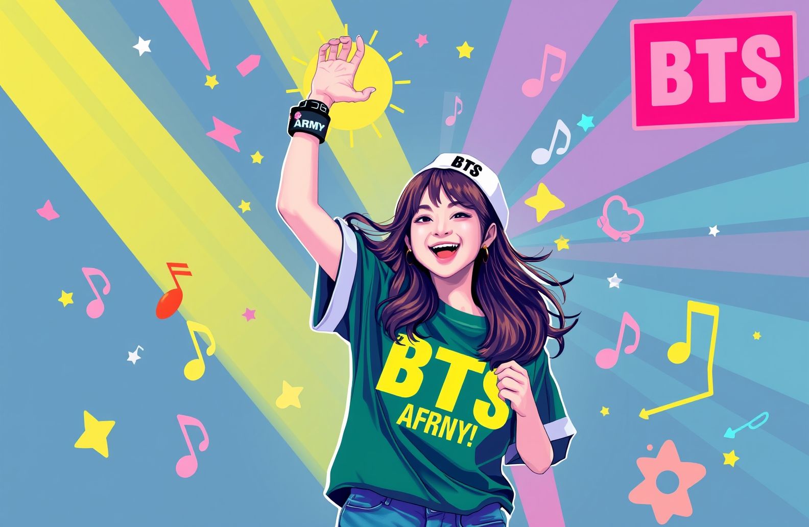 Bts Army Girl Wallpaper