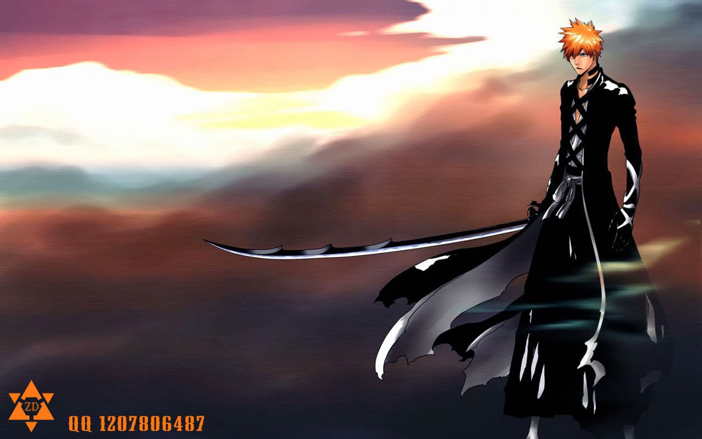 HD Bleach Ichigo Background.  Anime wallpaper download, Anime hd, Anime