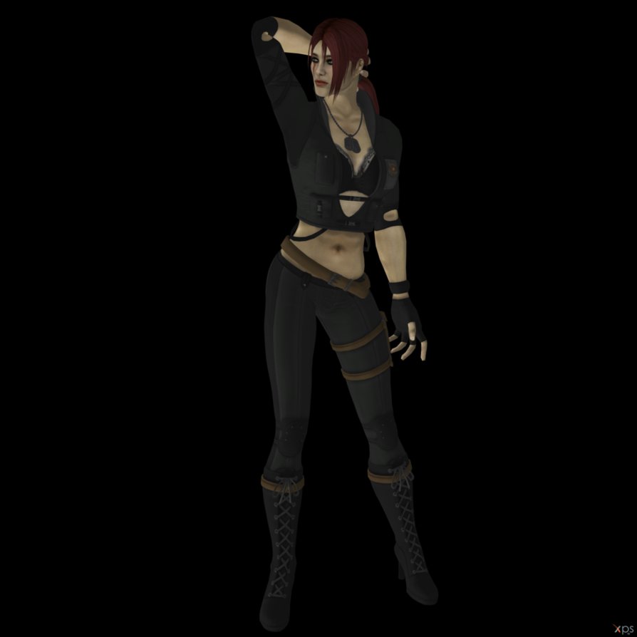 Mortal Kombat 9 Sonya Blade as Katarina Du C by OGLoc069 on