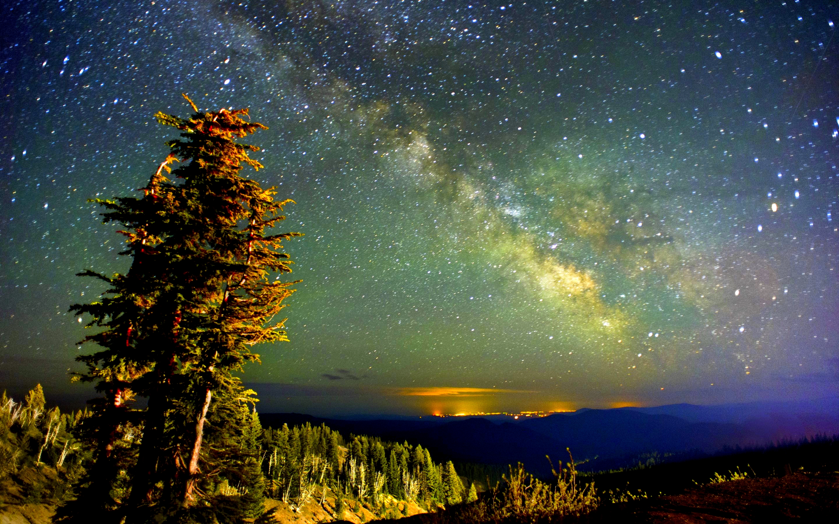 Starry Night Wallpaper HD