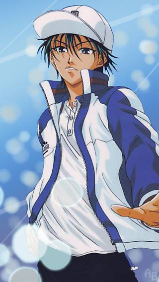 Prince Of Tennis Ryoma Echizen Anime iPhone Wallpaper