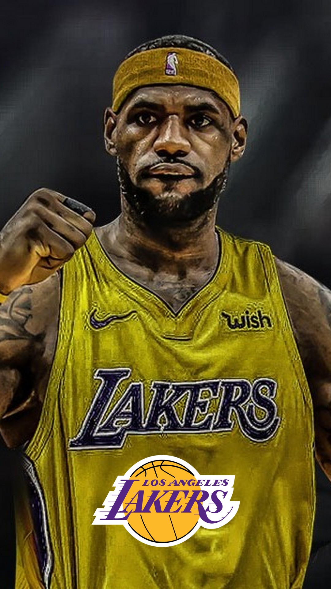 Free download LeBron James Lakers HD Wallpaper For iPhone 2020