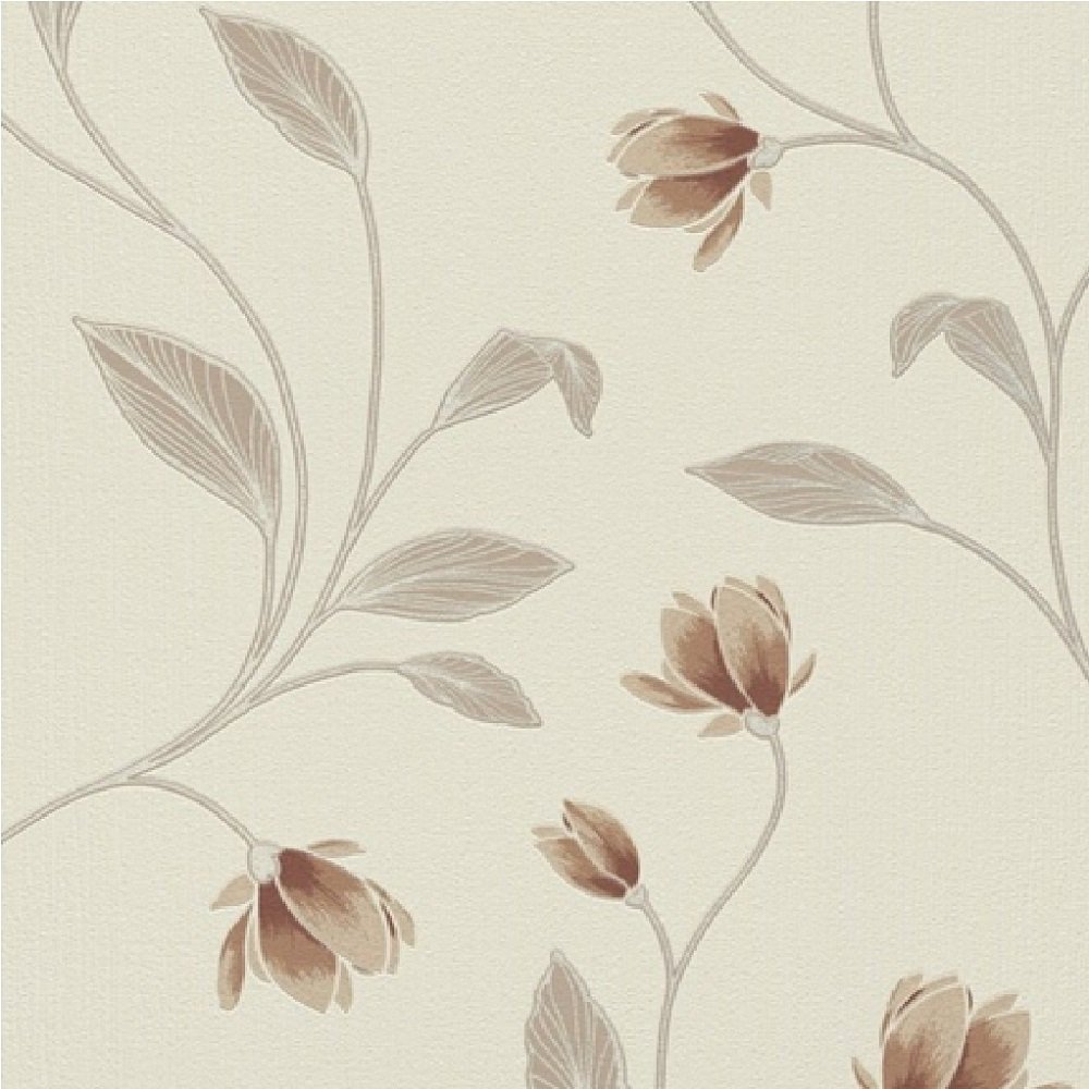 Home Wallpaper Erismann Magnolia Floral