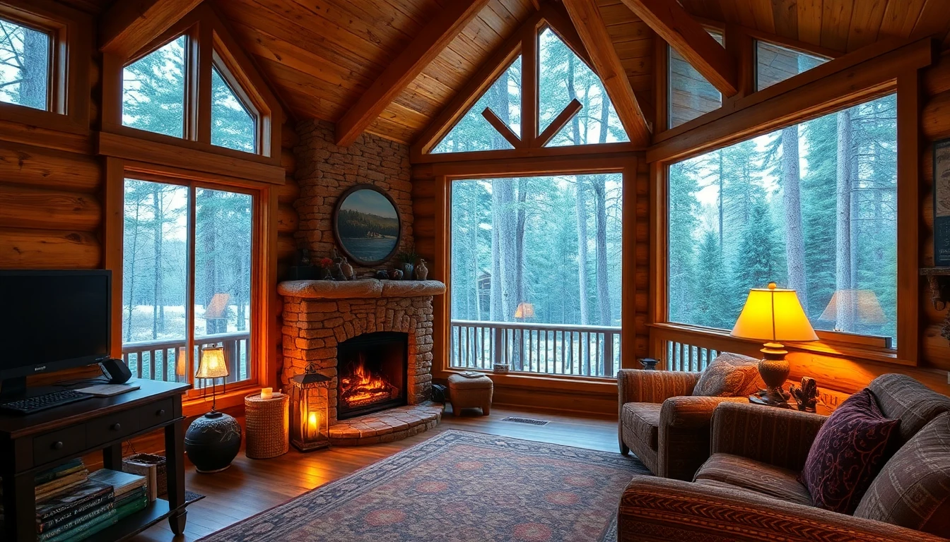 Log Cabin Wallpaper For Computer