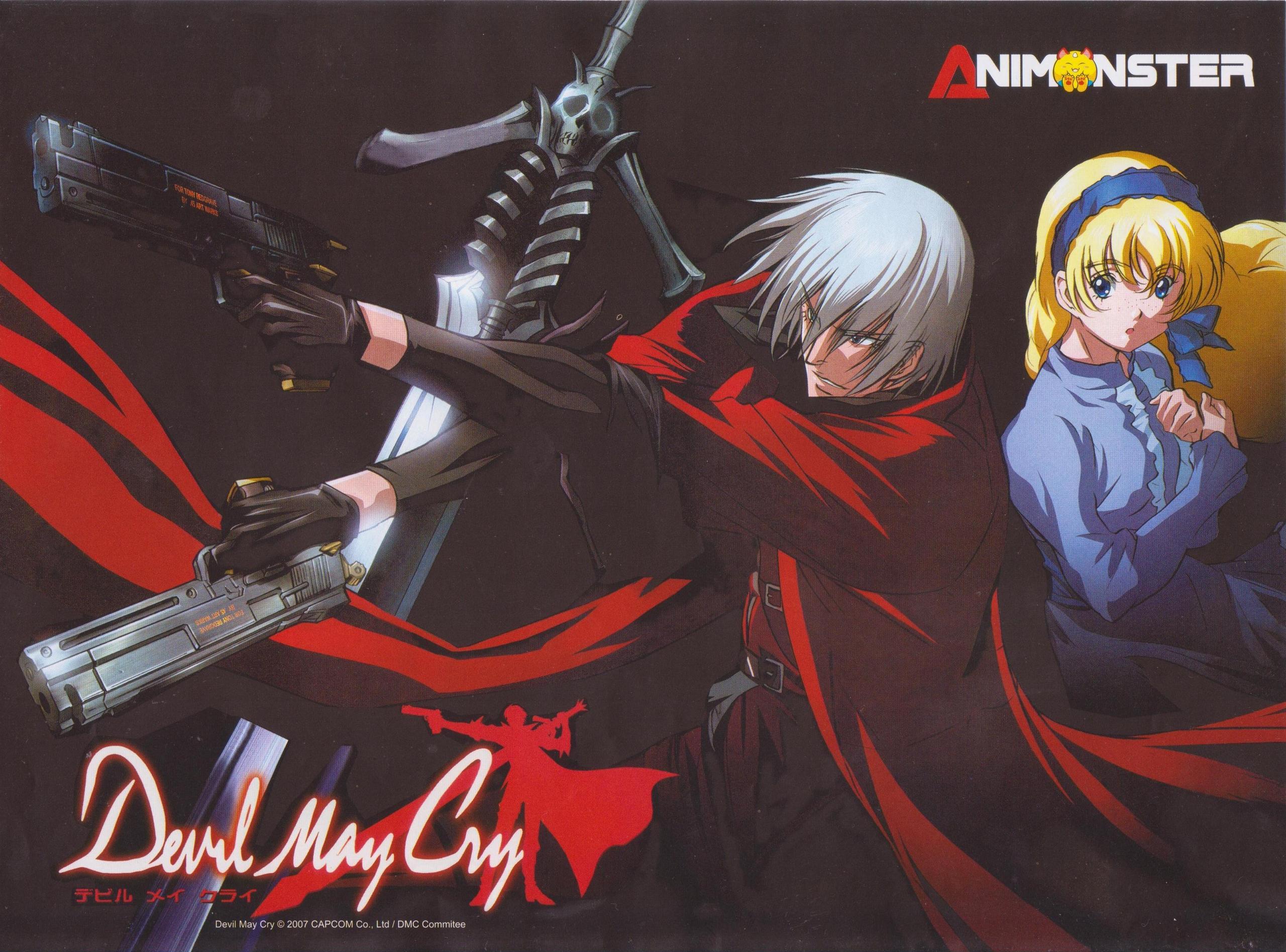Devil May Cry Anime Image Scan HD Wallpaper And