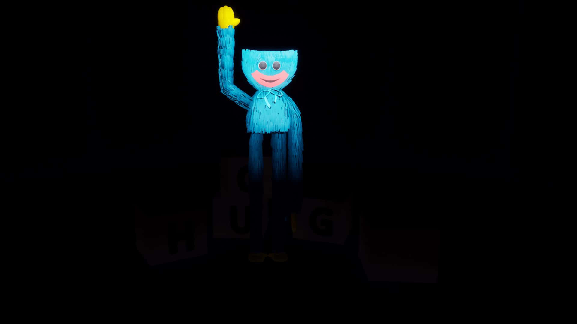 Huggy Wuggy Background Wallpaper
