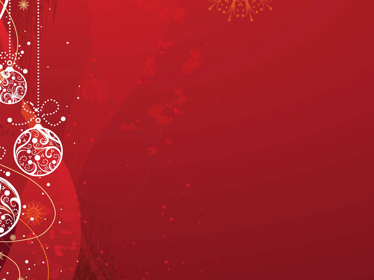 Red Christmas Background - WallpaperSafari