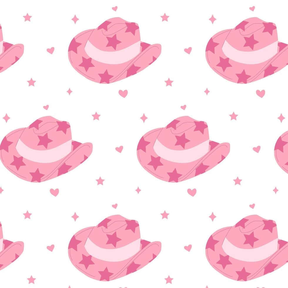 Pink Cowgirl Aesthetic Wallpaper