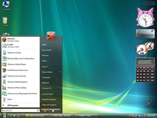 Windows Vista Desktop Photo Sharing