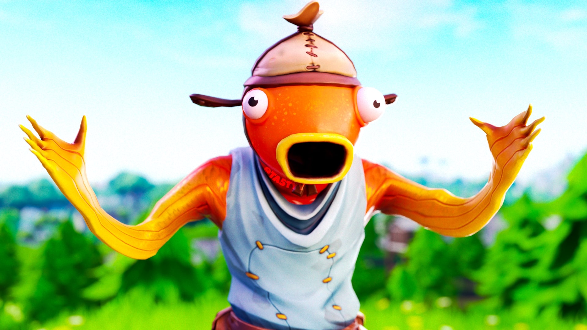 Fishstick Outfit Best Fortnite Wallpaper Supertab Themes