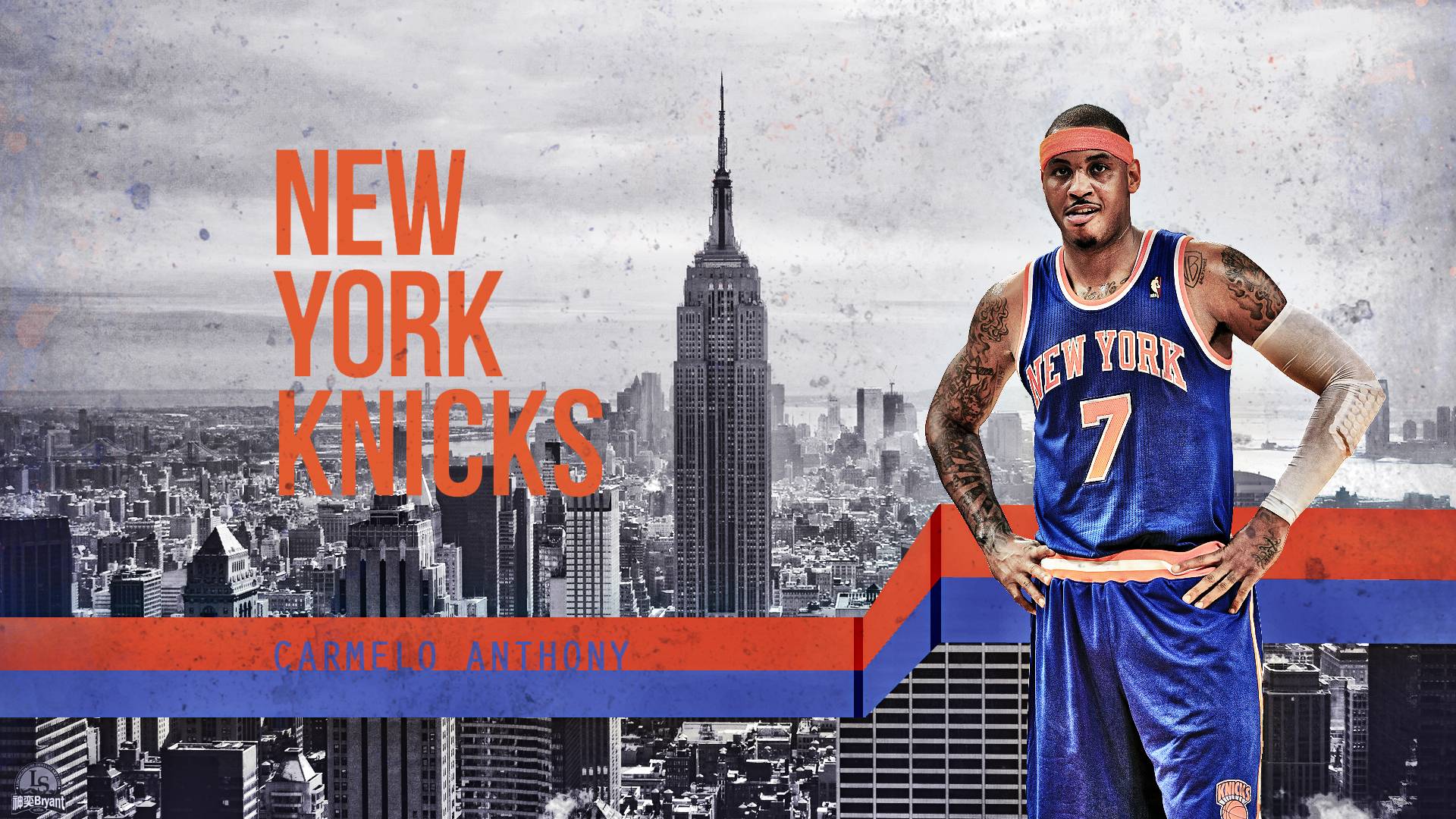 HD Carmelo Anthony New York Knicks Backgrounds