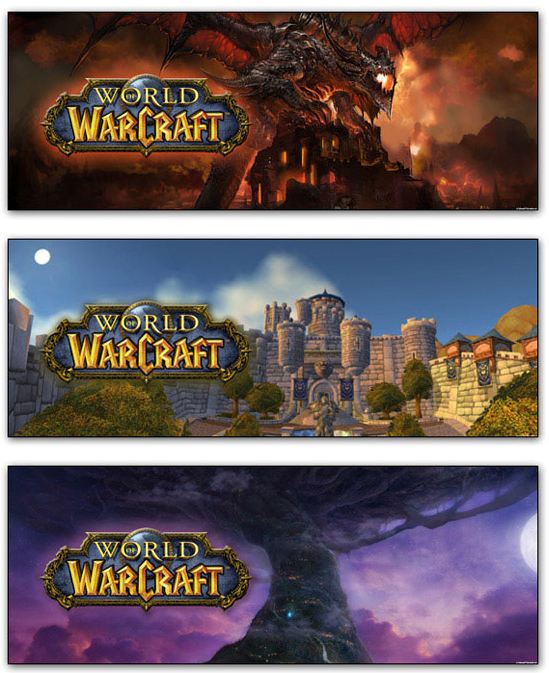 World Of Warcraft Dual Screen Desktop Wallpaper In Full HD