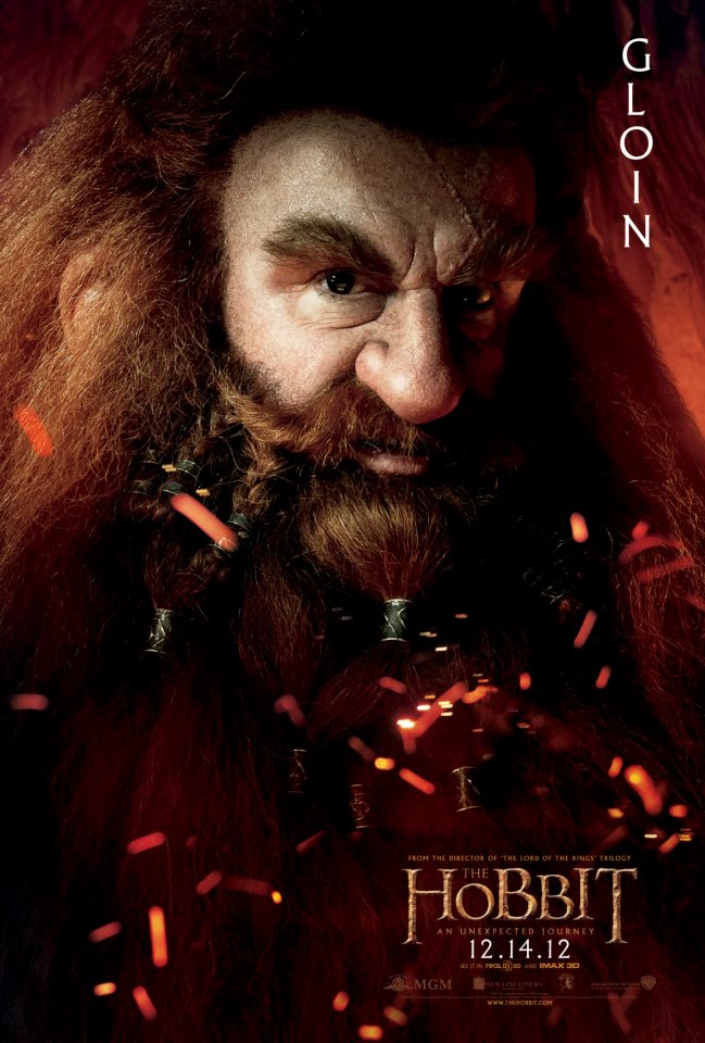 The Hobbit Movie Poster Gloin Photo