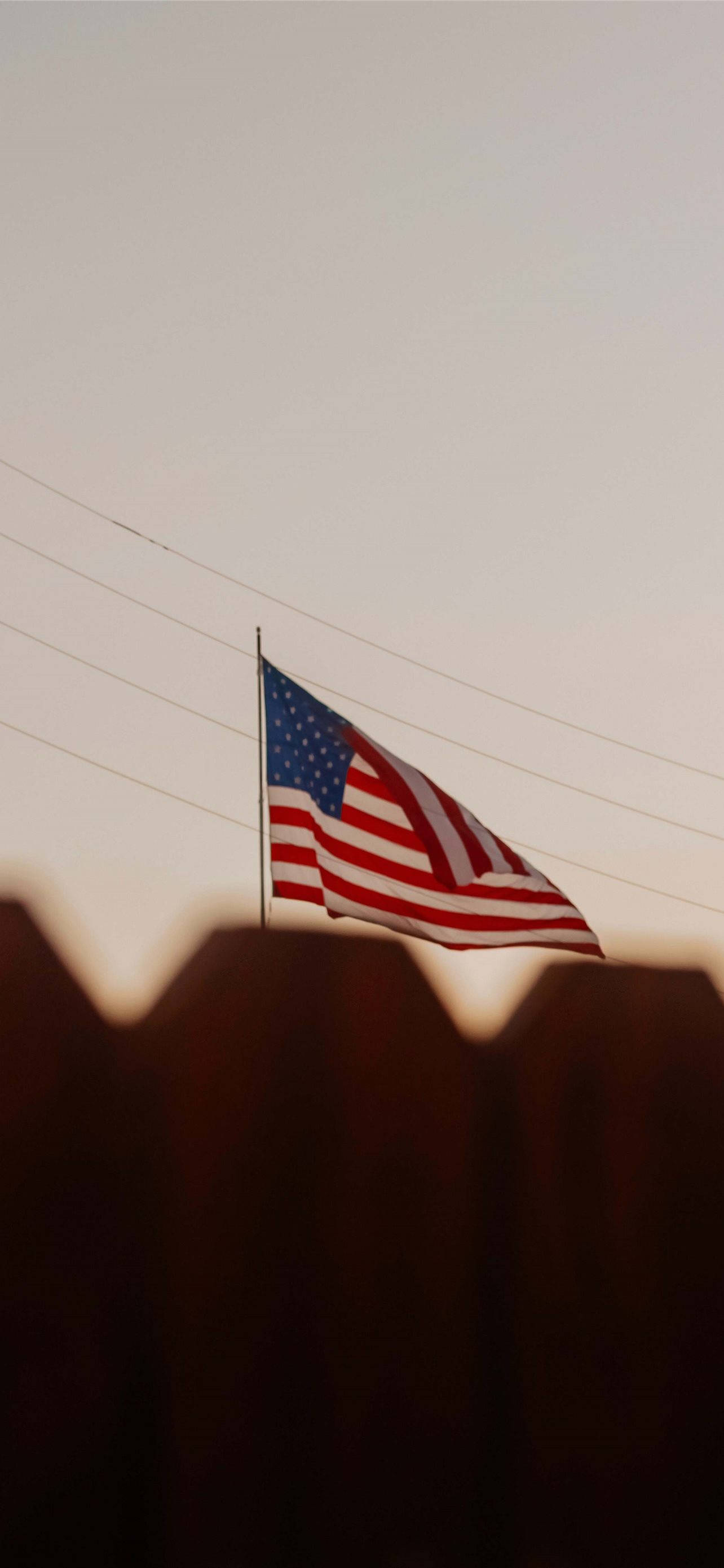 Usa Flag iPhone Wallpaper