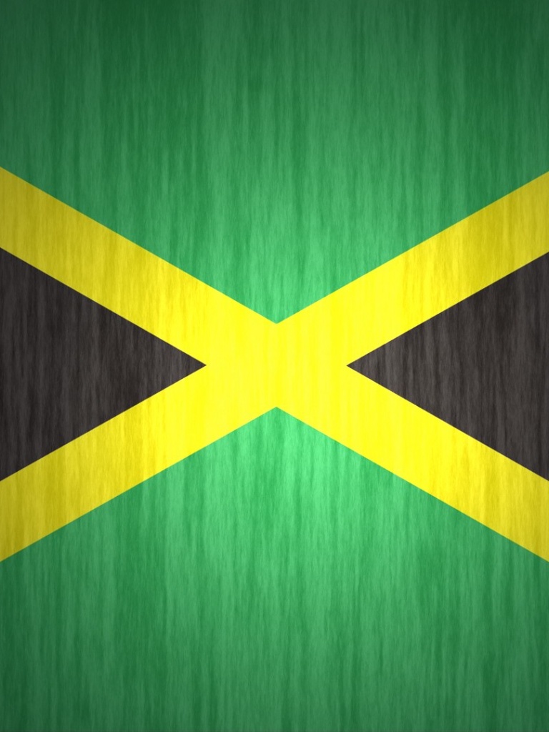 Jamaican Flag iPad Wallpaper