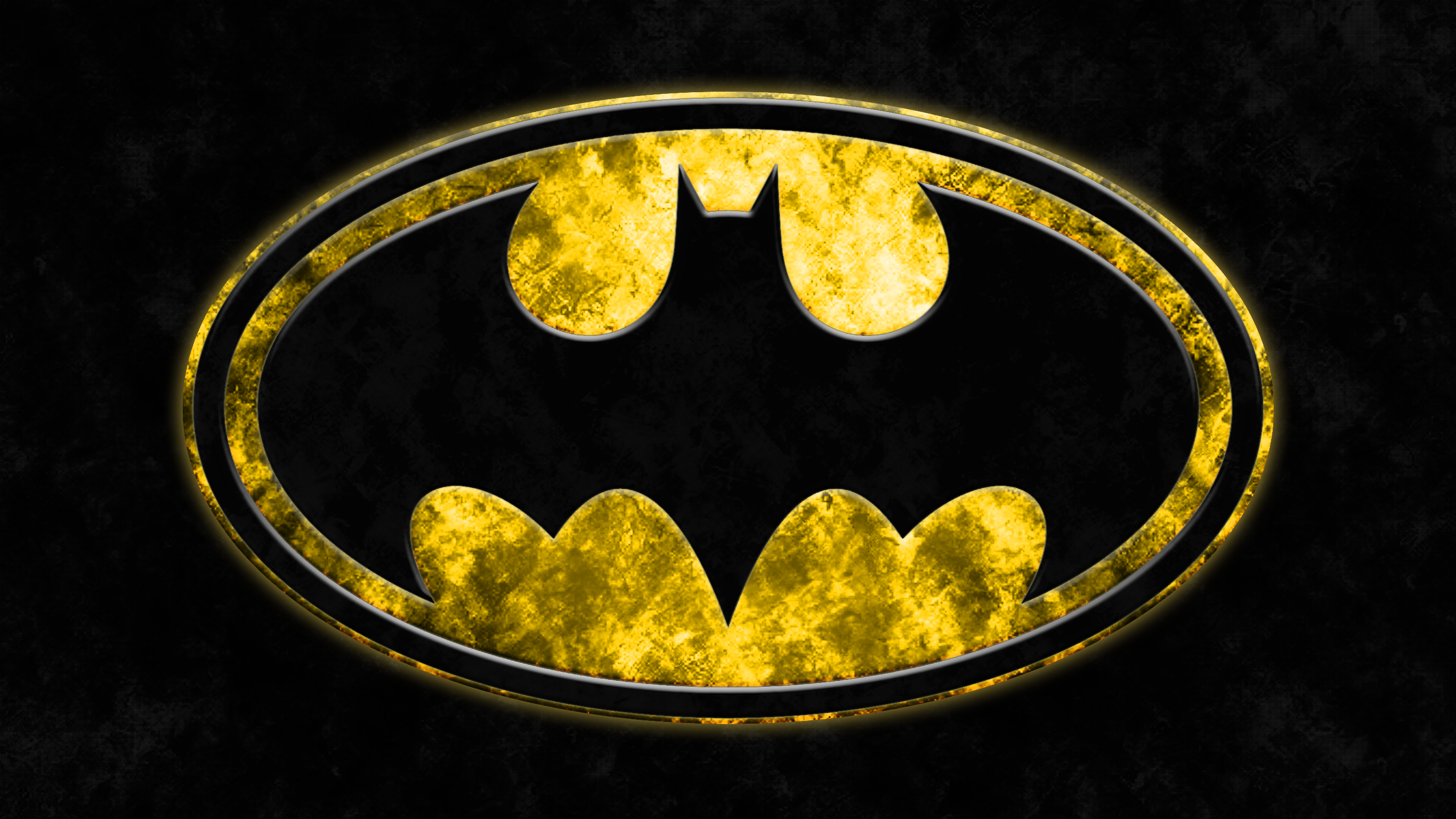 Batman Grunge Logo Wallpaper by RussJericho23 2732x1536