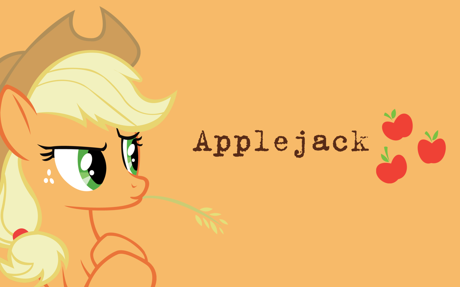 Applejack Wallpaper By Valdyrnordvindr
